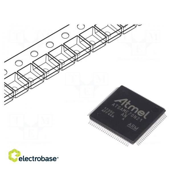 IC: ARM microcontroller | LQFP100 | 1.62÷3.6VDC | Ext.inter: 75