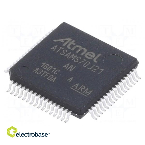 ARM microcontroller | SRAM: 384kB | Flash: 2MB | LQFP64 | 1.62÷3.6VDC