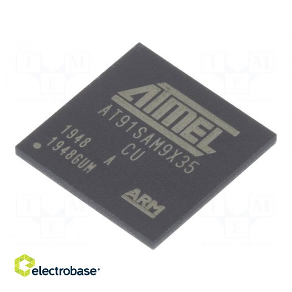 ARM microprocessor | ARM926 | SRAM: 32kB | 0.9÷1.1VDC | SMD | LFBGA217