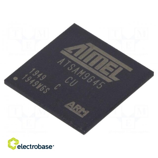 ARM microprocessor | ARM926 | SRAM: 64kB | 0.9÷1.1VDC | SMD | TFBGA324