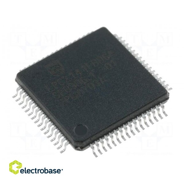 IC: ARM7TDMI microcontroller | 8kBSRAM | Flash: 32kx8bit | LQFP64
