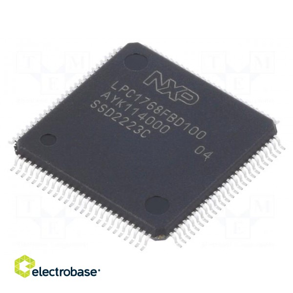 IC: ARM microcontroller | 64kBSRAM,512kBFLASH | LQFP100