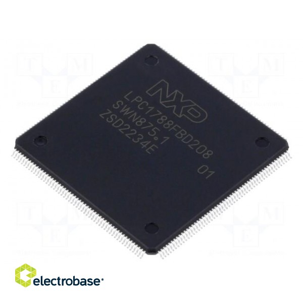 IC: ARM microcontroller | 16kBSRAM,512kBFLASH | LQFP208