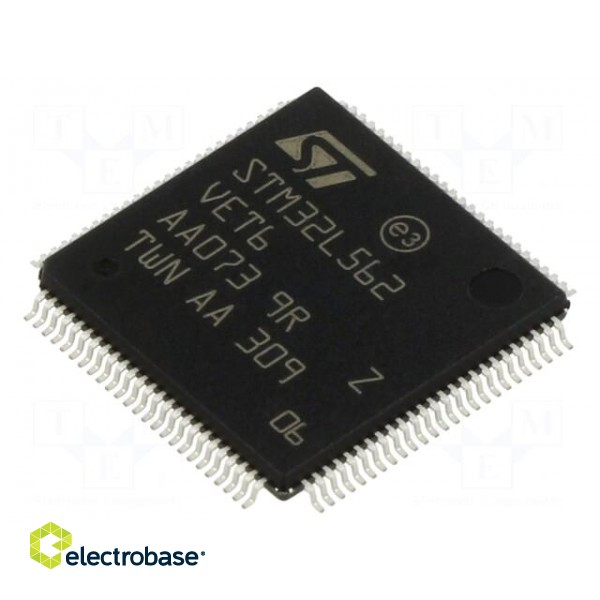 IC: ARM microcontroller | 110MHz | LQFP100 | 1.71÷3.6VDC | 256kBSRAM