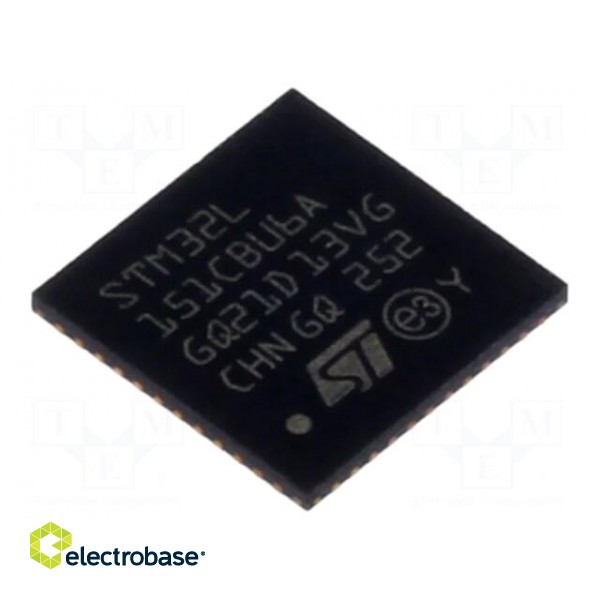 IC: ARM microcontroller | 32MHz | UFQFPN48 | 1.8÷3.6VDC | -40÷85°C