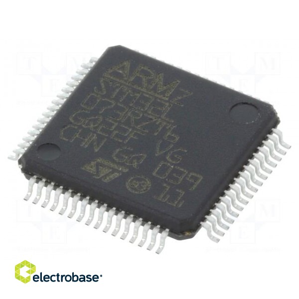 IC: ARM microcontroller | 32MHz | LQFP64 | 1.8÷3.6VDC | -40÷85°C