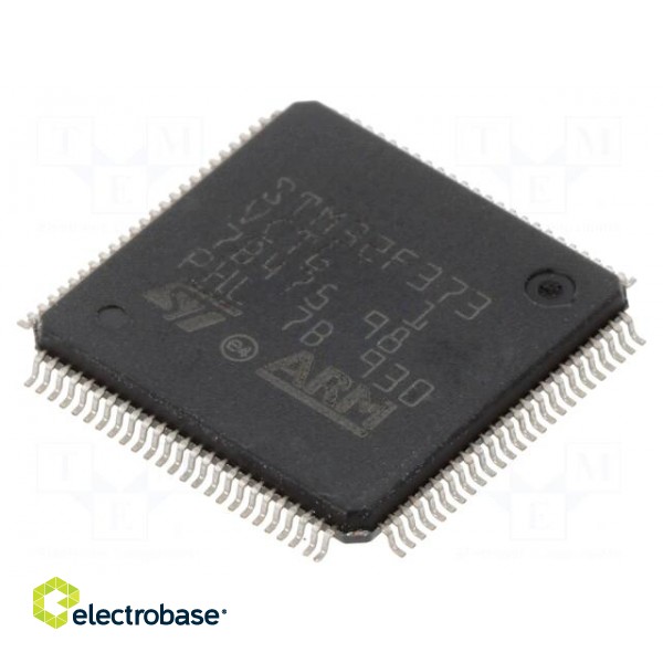 IC: ARM microcontroller | 72MHz | LQFP100 | 2÷3.6VDC | -40÷85°C