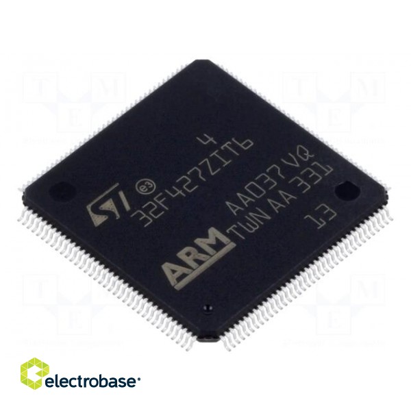 IC: ARM microcontroller | 180MHz | LQFP144 | 1.8÷3.6VDC
