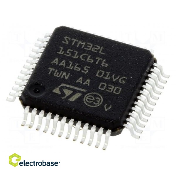 IC: ARM microcontroller | 32MHz | LQFP48 | 1.8÷3.6VDC | -40÷85°C
