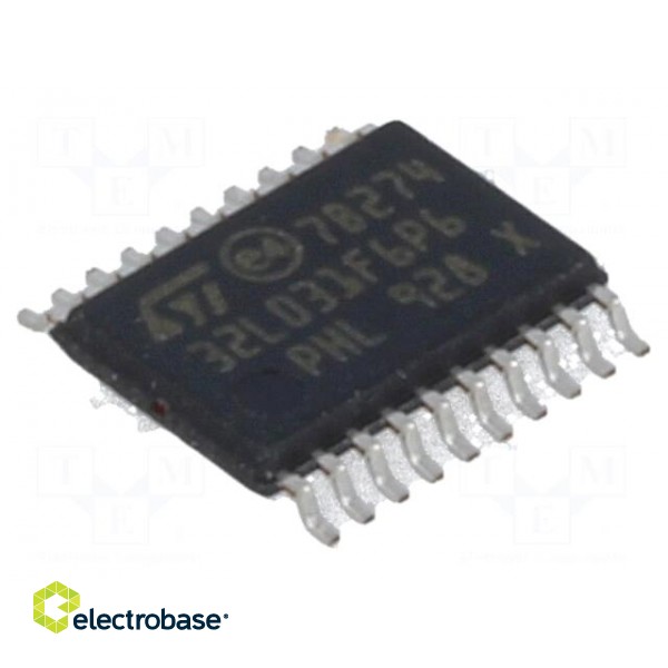 IC: ARM microcontroller | 32MHz | TSSOP20 | 1.8÷3.6VDC | -40÷85°C