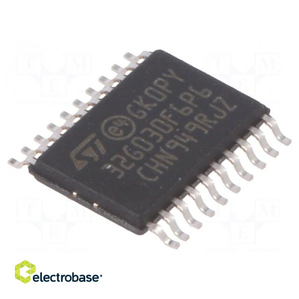 IC: ARM microcontroller | 64MHz | TSSOP20 | 2÷3.6VDC | -40÷85°C