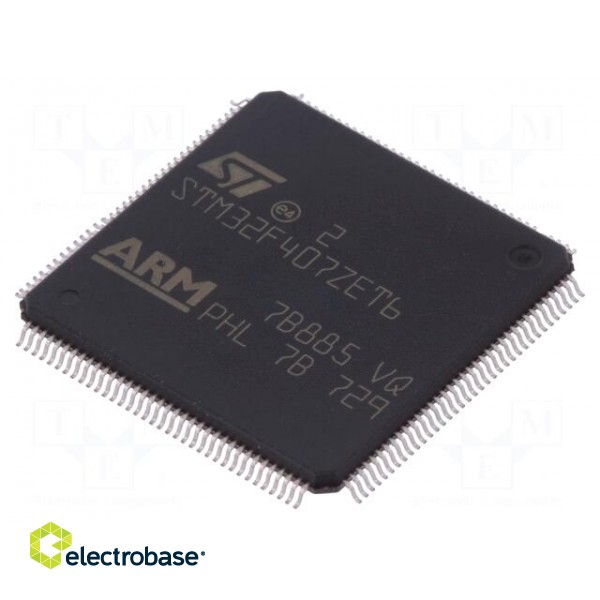 IC: ARM microcontroller | 168MHz | LQFP144 | 1.8÷3.6VDC