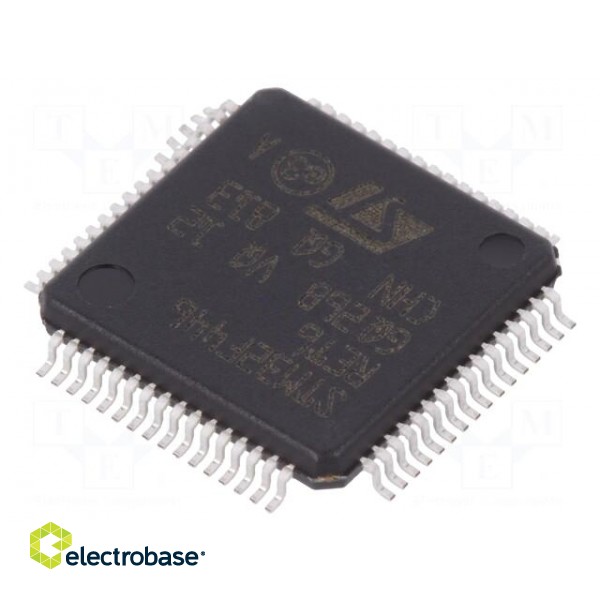 IC: ARM microcontroller | 180MHz | LQFP64 | 1.7÷3.6VDC