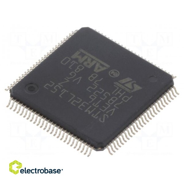 IC: ARM microcontroller | 32MHz | LQFP100 | 1.65÷3.6VDC | -40÷85°C