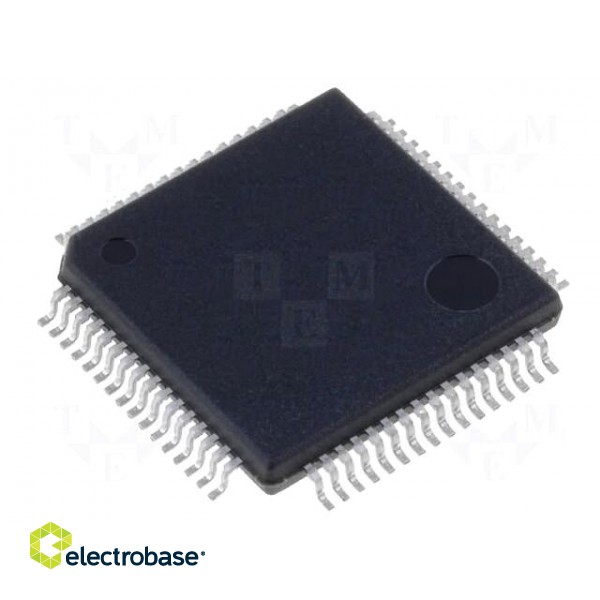 IC: ARM7TDMI microcontroller | LQFP64 | 16kBSRAM | AT91