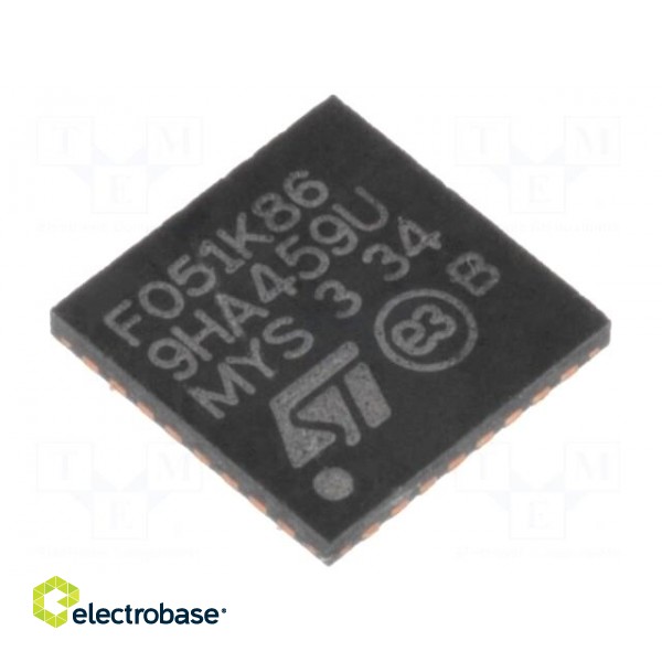 IC: ARM microcontroller | 48MHz | UFQFPN32 | 2÷3.6VDC