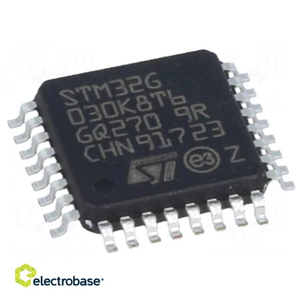 IC: ARM microcontroller | 64MHz | LQFP32 | 2÷3.6VDC | -40÷85°C