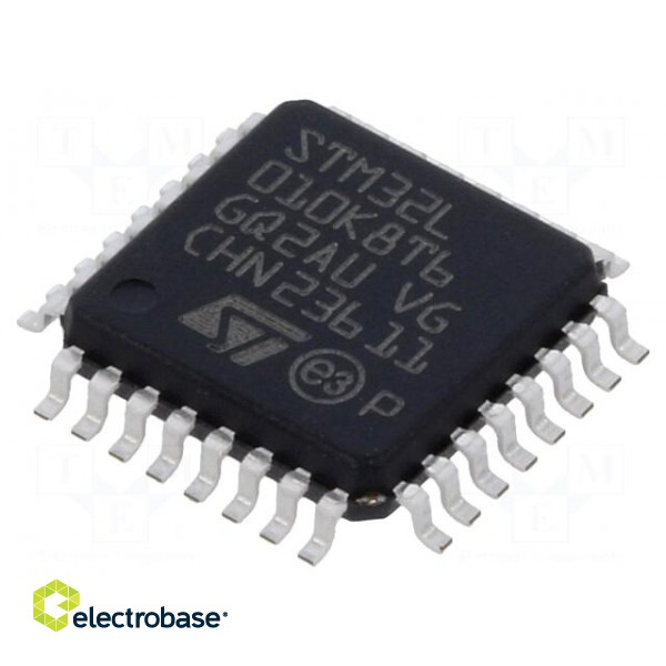 IC: ARM microcontroller | 32MHz | LQFP32 | 1.8÷3.6VDC | -40÷85°C