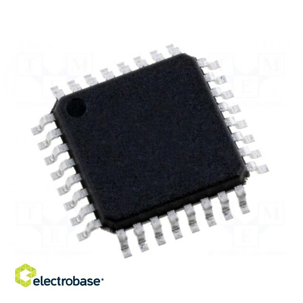 IC: STM8 microcontroller | 24MHz | LQFP32 | 3÷5.5VDC | 16bit timers: 3