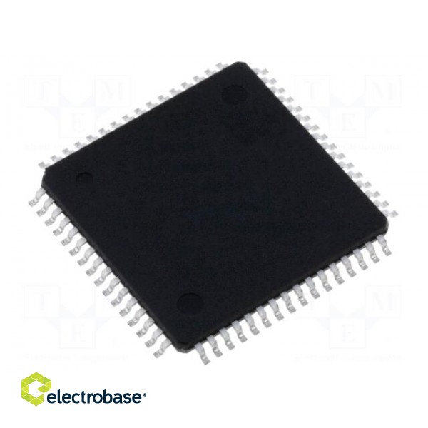 IC: Ethernet controller | TQFP64 | Memory: 48kBSRAM | 32bit timers: 4