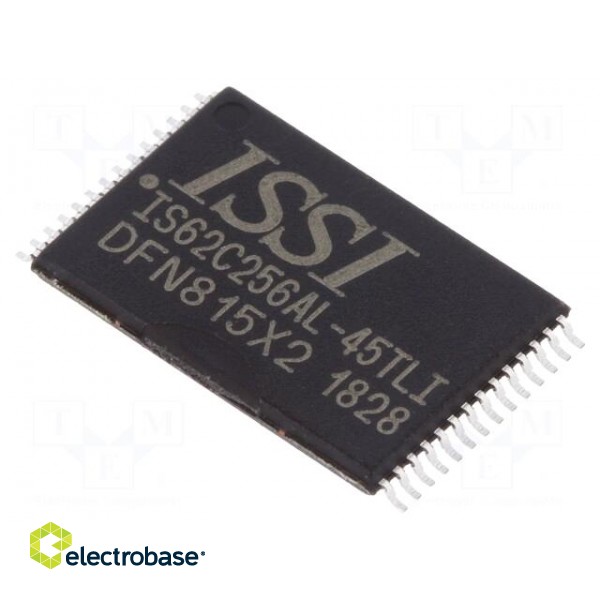 SRAM memory | 32kx8bit | 5V | 45ns | TSOP28 | parallel | -40÷85°C