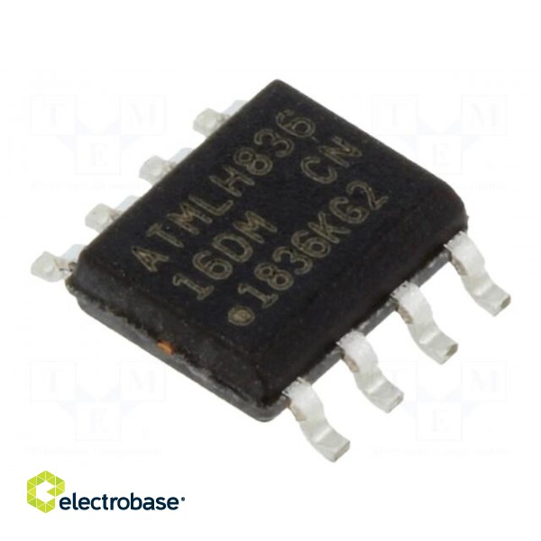 IC: EEPROM memory | 64kbEEPROM | 2-wire,I2C | 8kx8bit | 2.7÷5.5V | SO8