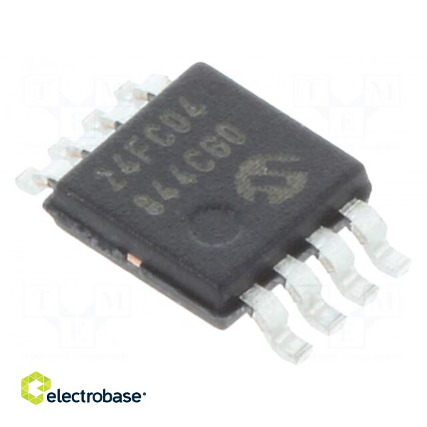 EEPROM memory | I2C | 256x8bit x2 | 1.7÷5.5V | 1MHz | MSOP8 | serial