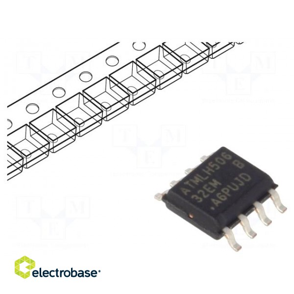 EEPROM memory | I2C | 4kx8bit | 1.7÷3.6V | 1MHz | SO8 | serial