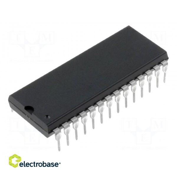 PIC microcontroller | Memory: 128kB | SRAM: 8192B | EEPROM: 1024B