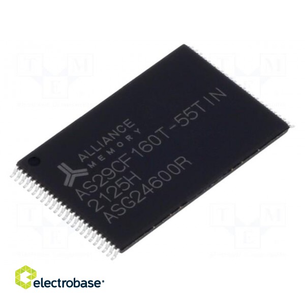 IC: FLASH memory | 16MbFLASH | 2Mx8bit | 55ns | TSOP48 | parallel