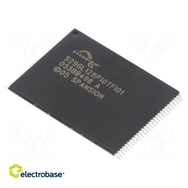 IC: FLASH memory | 128MbFLASH | CFI,parallel | TSOP56 | parallel