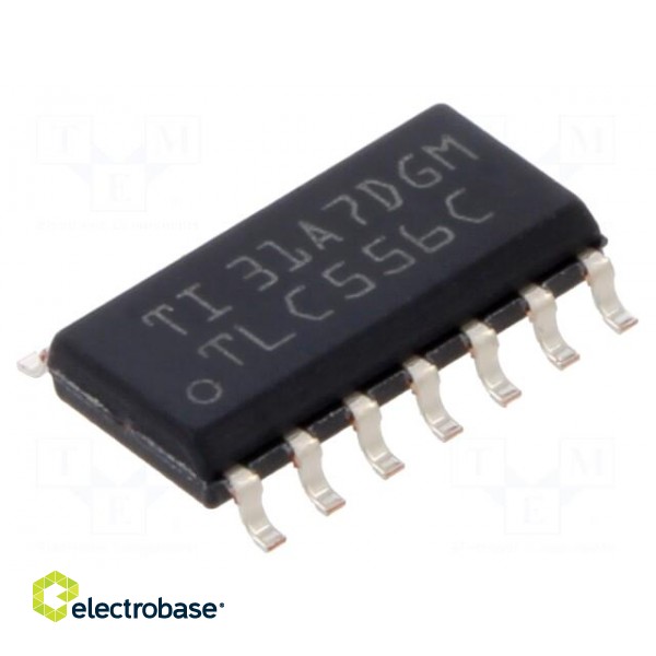 IC: peripheral circuit | astable,timer | 2.1MHz | 2÷15VDC | SO14