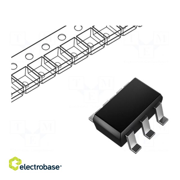 IC: analog switch | SPDT | Ch: 1 | SC70-6 | 1.8÷5.5VDC | reel,tape