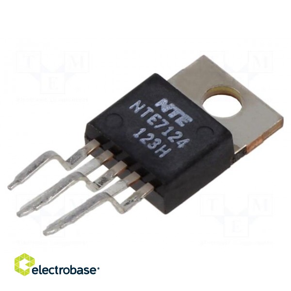 IC: voltage regulator | linear,fixed | 5V | 0.5A | TO220-5 | THT | ±5%