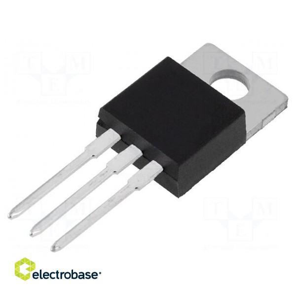IC: voltage regulator | linear,fixed | 12V | 0.5A | TO220AB | THT