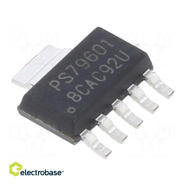 IC: voltage regulator | LDO,linear,adjustable | 1.2÷5.5V | 1A | SMD