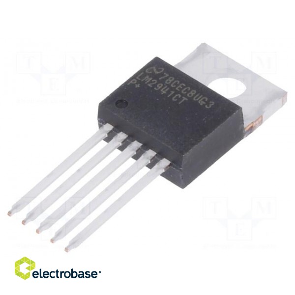 IC: voltage regulator | LDO,adjustable | 5÷20V | 1A | TO220-5 | THT