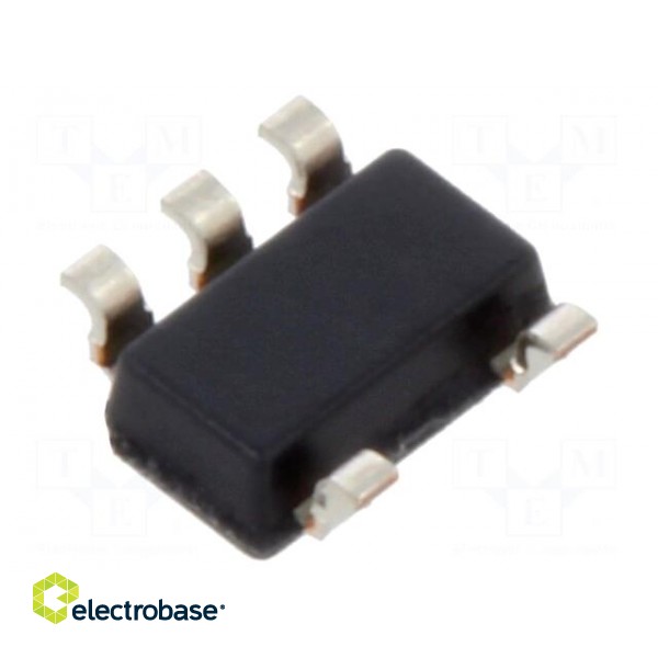 IC: voltage regulator | LDO,fixed | 3.3V | 0.1A | SOT23-5 | SMD | Ch: 1 image 2