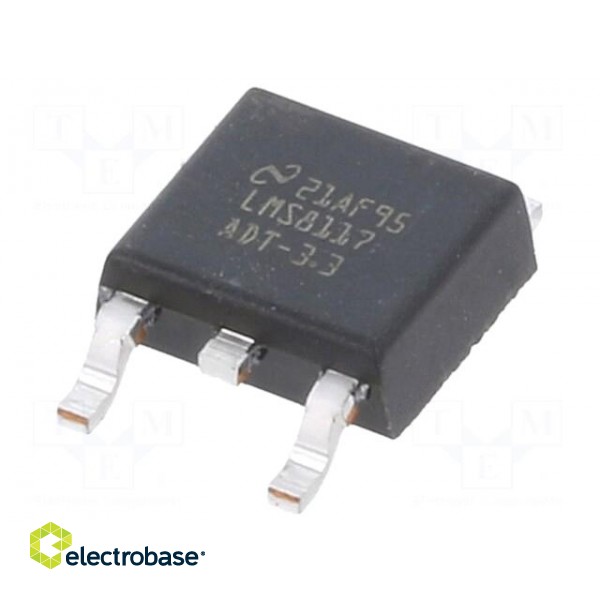 IC: voltage regulator | LDO,fixed | 3.3V | 1A | TO252 | SMD | tube | ±3%