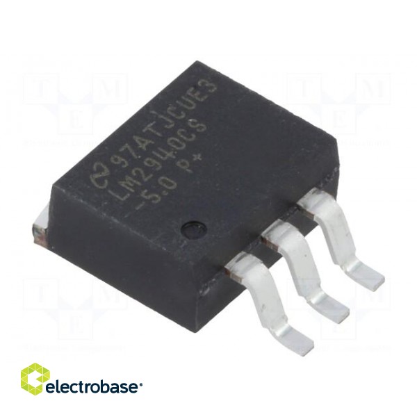 IC: voltage regulator | LDO,fixed | 5V | 1A | TO263-3 | SMD | tube | Ch: 1