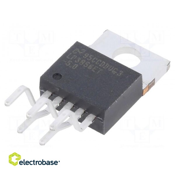 IC: voltage regulator | LDO,fixed | 5V | 3A | TO220-5 | THT | tube | ±1.5%