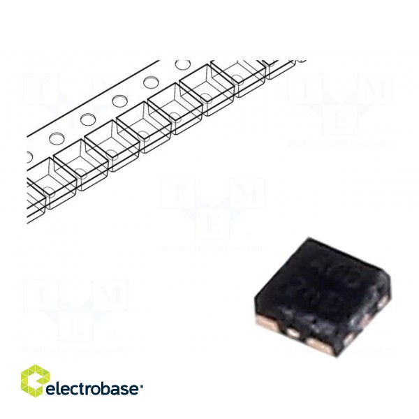 IC: voltage regulator | LDO,linear,fixed | 1.5V | 0.15A | X2DFN4 | SMD