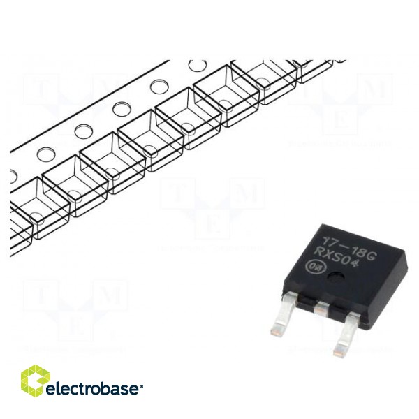 IC: voltage regulator | LDO,linear,fixed | 1.8V | 1A | DPAK | SMD | ±1%