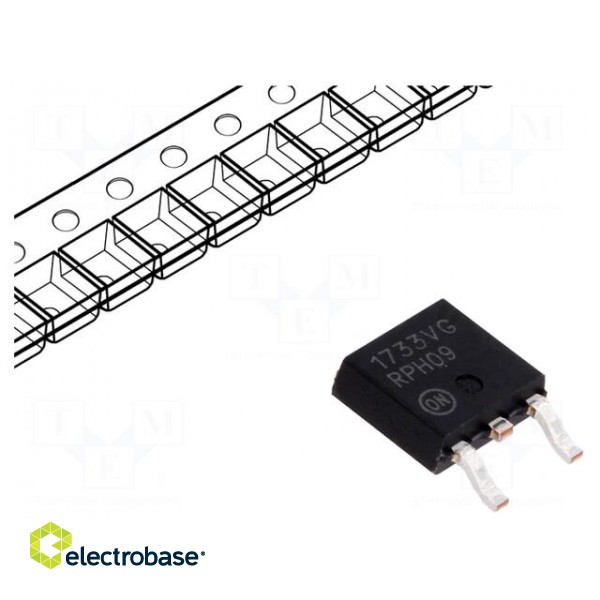 IC: voltage regulator | LDO,linear,fixed | 3.3V | 1.5A | DPAK | SMD