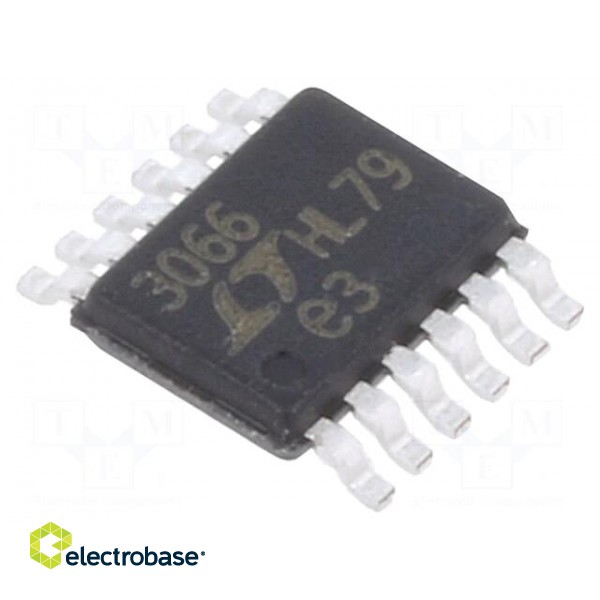 IC: voltage regulator | LDO,adjustable | 0.6÷19V | 0.5A | MSOP12 | SMD