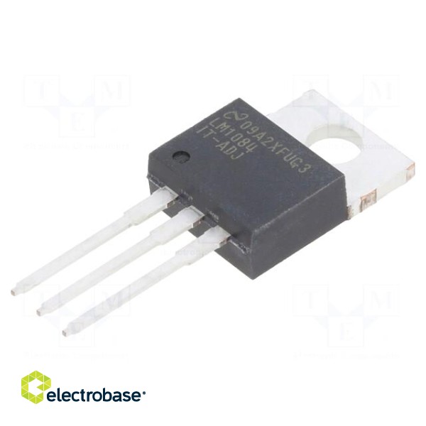 IC: voltage regulator | LDO,adjustable | 1.25÷27.5V | 5A | TO220-3