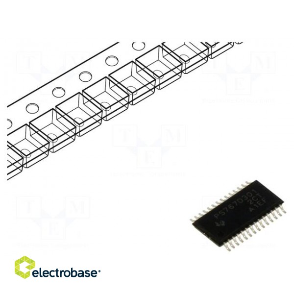 IC: voltage regulator | LDO,adjustable | 1.5÷5.5V | 1A | HTSSOP28 | SMD