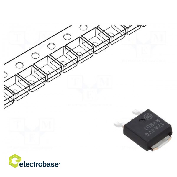 IC: voltage regulator | LDO,linear,adjustable | 1.5÷12V | 1A | DPAK image 2