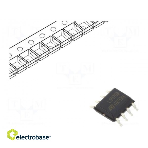 IC: driver | DC/DC converter | 1.235÷35VDC | 1A | SO8 | Topology: buck