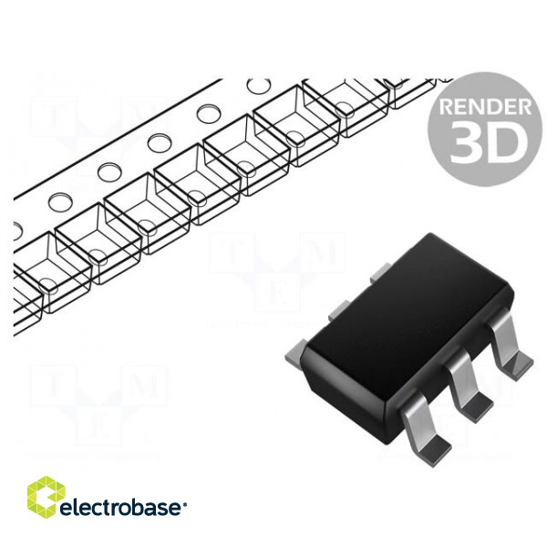 Transistor: P-MOSFET | unipolar | -60V | -2.4A | 1.1W | SOT26